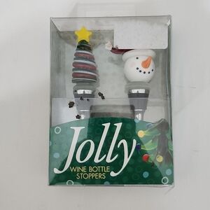 NIB Jolly wine bottle stoppers